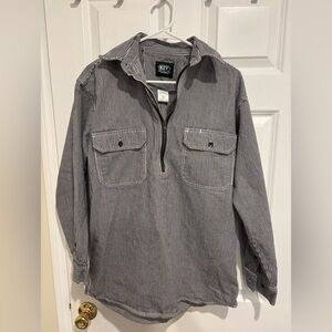 Vintage Key Striped Work Shirt - Men’s